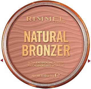 Rimmel London Natural - 021 Sun Light - Bronzer, Matte Finish, 0.49oz