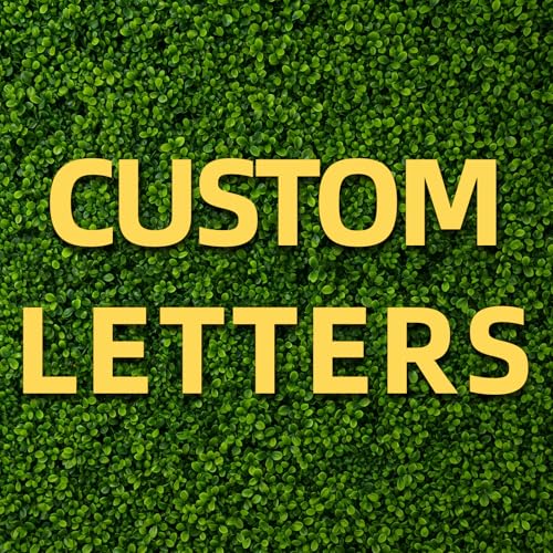 EnjoyView 4-24 PCS Custom 20 Inch Cardboard Letters & Numbers for Wall Decor, Large Personalized Decorative Cutout Baby Name Signs for Nursery, Kids Room, Bedroom & Party Decoration