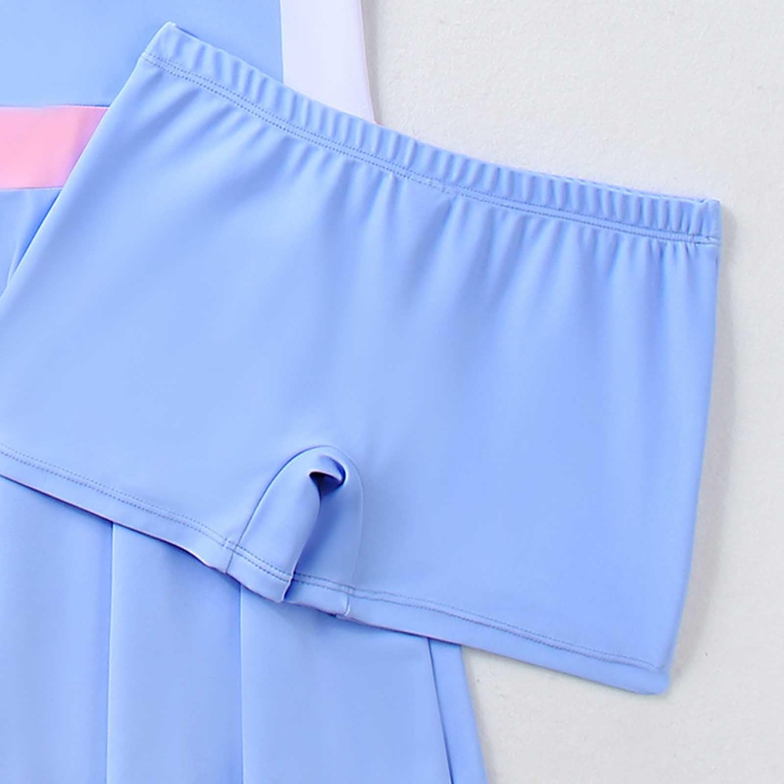 Generisch Traje de baño de verano Madchen Traje de baño de una pieza para niñas SPF 50+ Trajes de baño profesionales para niños grandes(712 años)