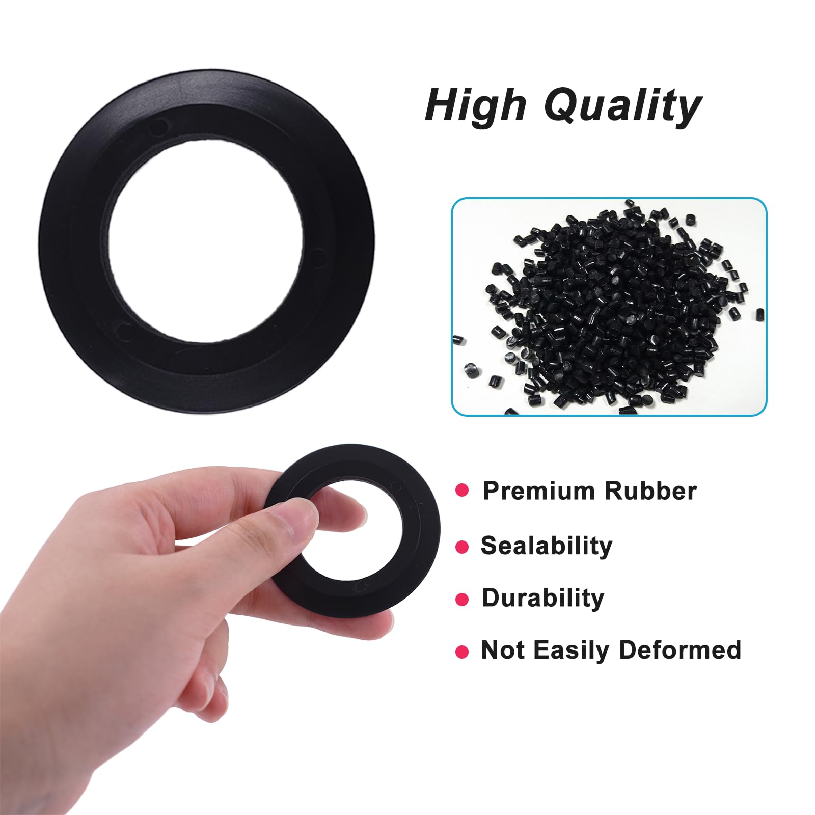 5 Pcs Rubber Sink Drain Bracket Seal Ring,O-Rings Gasket 5 Pcs Rubber Sink Drain Bracket Seal Ring,O-Rings Gasket
