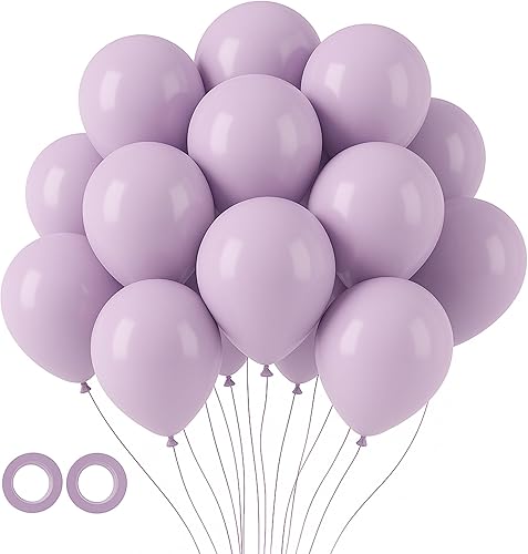 Miniatura 47 de Globos Rosados Retro, paquete de 66 globos de 12 pulgadas de color rosa suave, globos de látex para fiestas de cumpleaños, baby shower, San 07 Retro