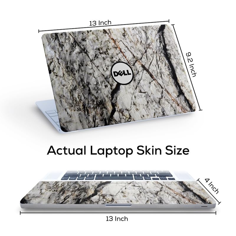 Image of Galaxsia DL231 Top+Wrist Pad Vinyl Laptop Skin /Sticker /Cover for 13 to 13.3 Inches Laptops Laminated-Removable-HD Quality Compatible for Dell (13x9.2 Inches)