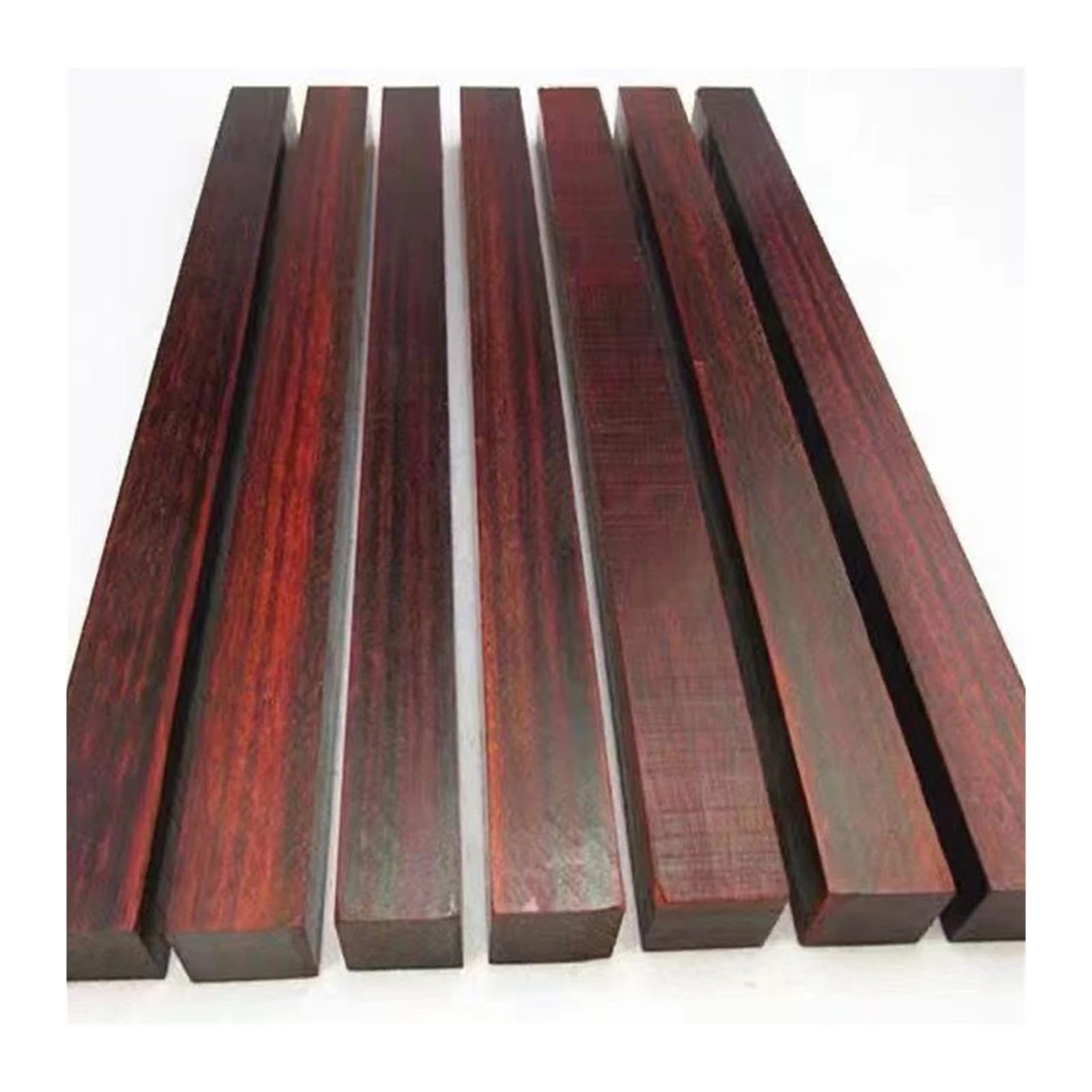 Rzeźbione drewno mały liść palisander lite drewno uchwyt instrument muzyczny element rzeźba materiał ręcznie robiony DIY surowiec drewno o wysokiej gęstości drewniane patyczki (30 x 5 x 3 cm 1 szt.)