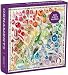 Galison 500 Piece Rainbow Ornaments Christmas Jigsaw Puzzle, Holiday Puzzle with Vibrant Colors