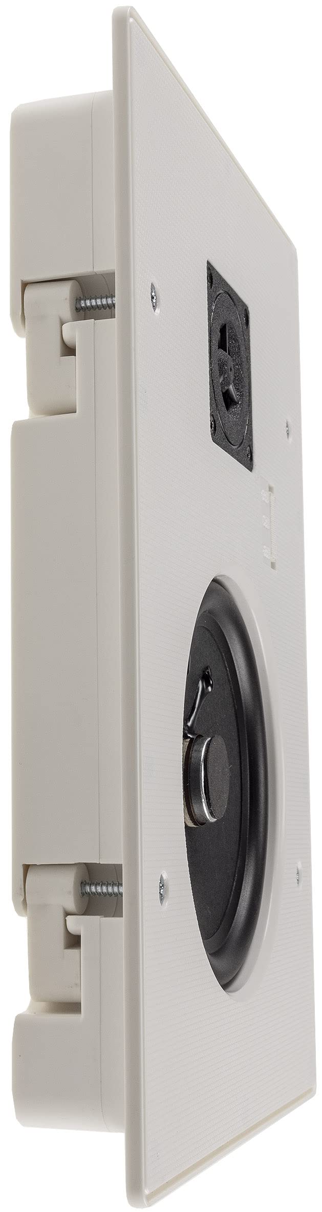 Haut-Parleur Encastrable 2 Voies 120 W 34 mm Blanc pour Plafond Mural HiFi Home Cinéma