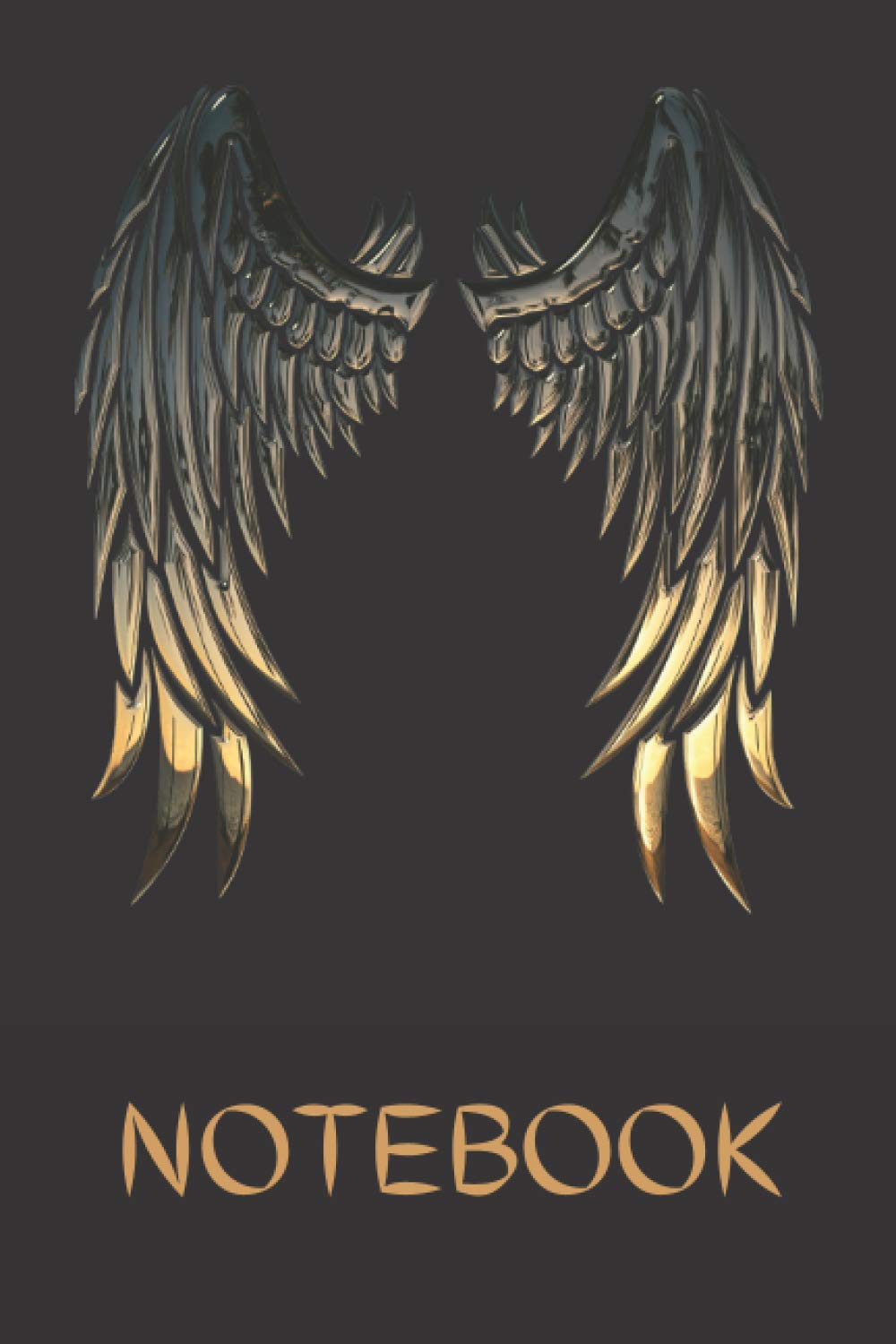 NOTEBOOK: Angel notebook with 120 lined pages 6” x 9” perfect for everyday use | A journal with perfectly spaced lines to leave plenty of room for writing | Angel composition notebook