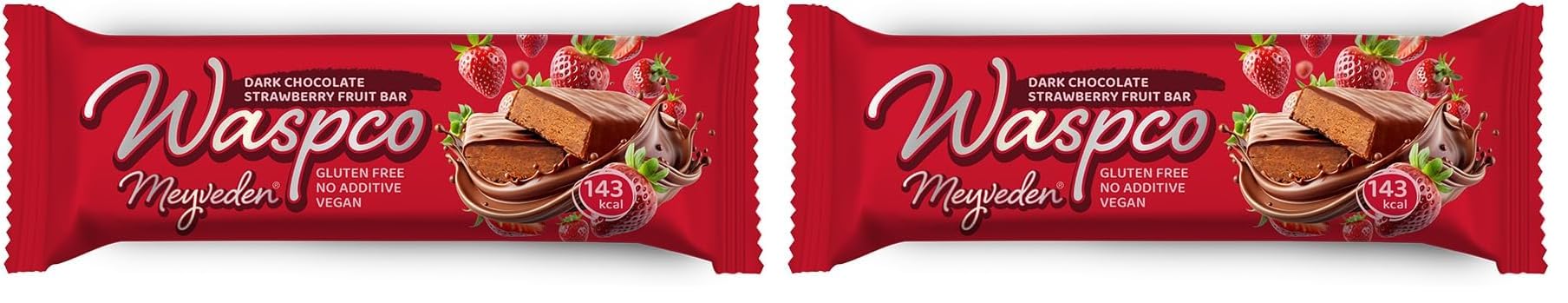 Waspco Çilekli Meyve Bar 2li paket