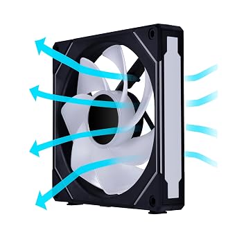 Lian Li Uni Fan SL-INF 140 ARGB Reverse Blade PWM Fan 140 mm Black