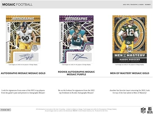 Miniatura 3 de 2022 Panini Mosaic Football Hobby Box