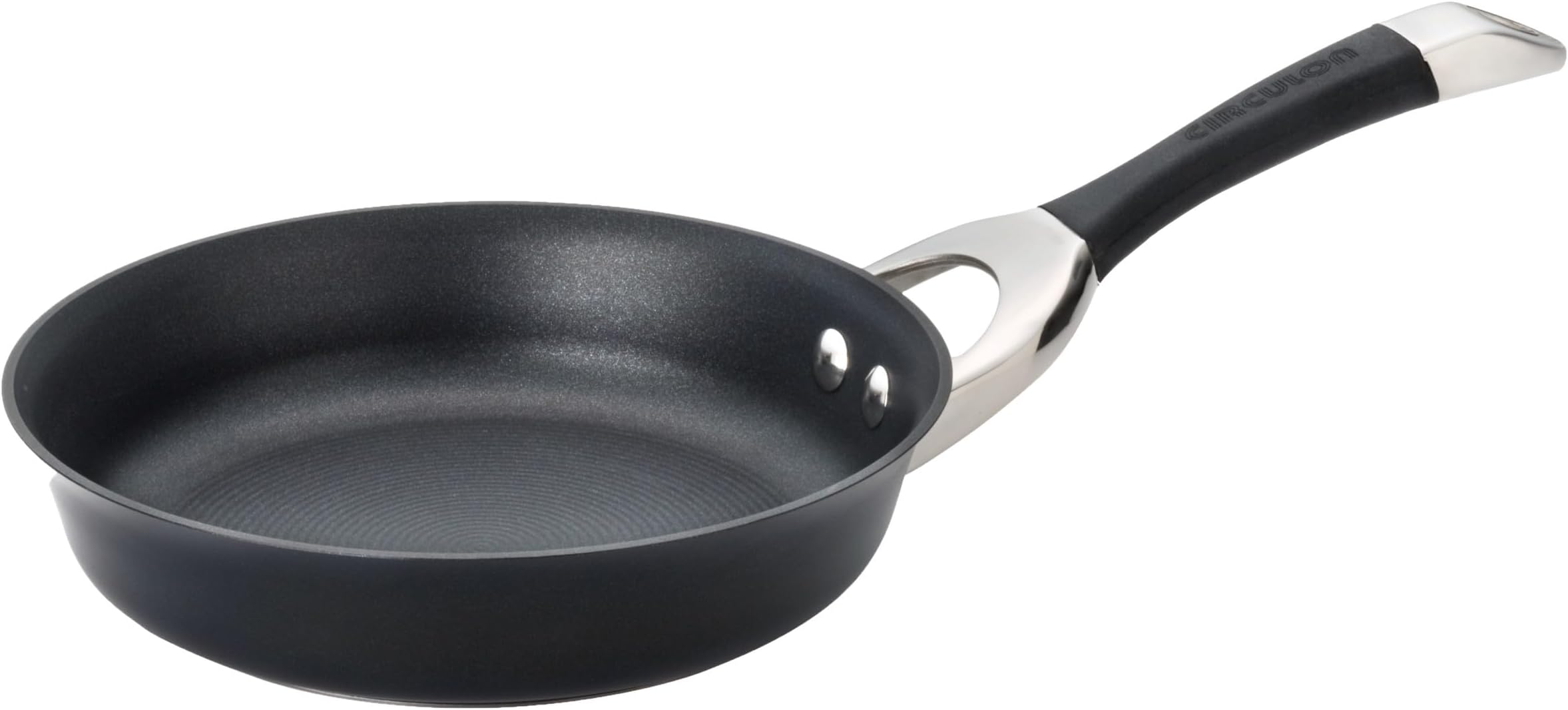 Symmetry Hard Anodized Nonstick Induction Frying Pan, 8.5-Inch Fry Pan, Black