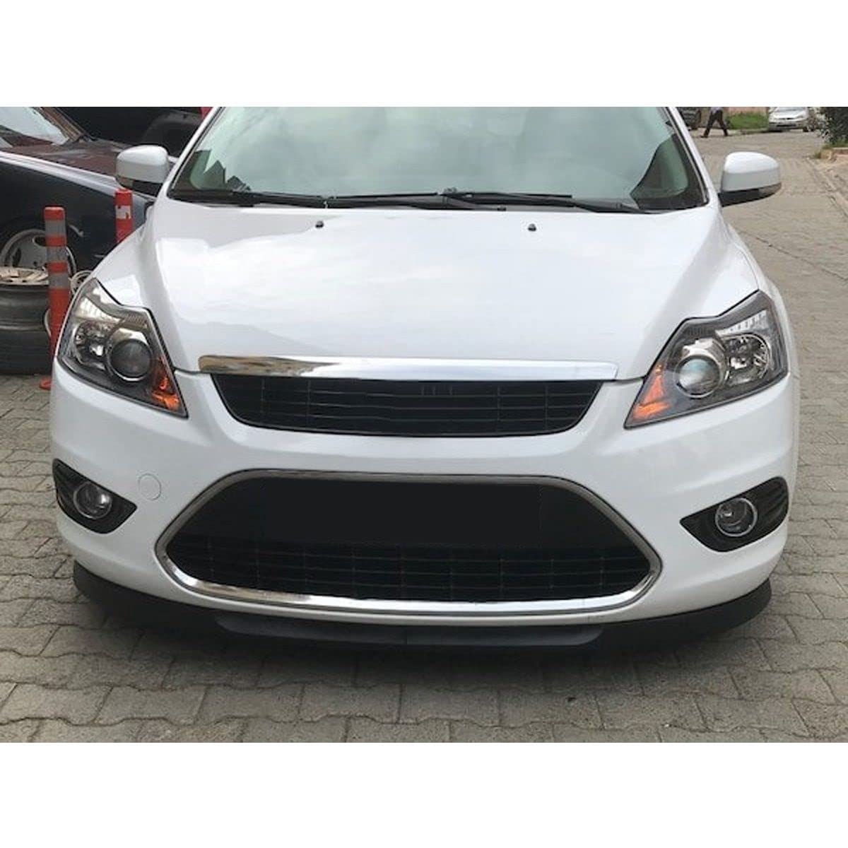 2 szt. PRZEDNI SPOILER Zderzak Lip Euro Spoiler Uniwersalny zestaw nadwozia, dla Forda, Focusa, 3 Astra H Model LIP
