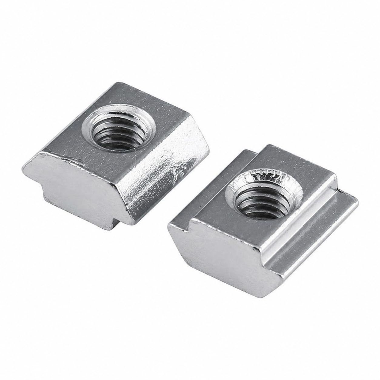 Ingenious M8 T Slot Nut, Side Loading T Nut, Nickel Plated, for 4040 Aluminium Slotted Profile, Pack of 20-image-29
