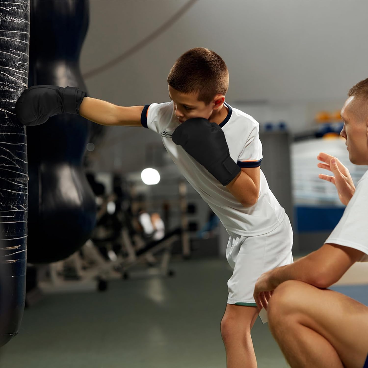 Boxhandschuhe Kinder 6 Jahre Boxhandschuhe Kinder 10 Jahre zum Kampfsport MMA Muay Thai Kickboxen 6OZ 8OZ 10OZ