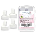 Maymom Duckbill Valves Compatible with Spectra S1 S2 9 Plus Dew 350 Not Original Spectra Pump Parts S2 Accessories Replace Valve (White, 4ct)