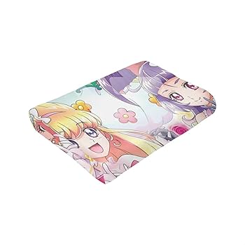 Amazon｜魔法つかいプリキュア 毛布 ブランケット 大判 ひざ掛け