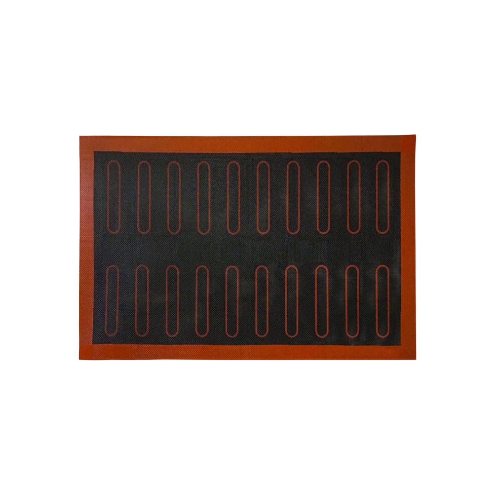 Wiederverwendbar Fiberglas-Silikon-Backmatte, vielseitig einsetzbar, leicht zu reinigen und wiederverwendbar, verformt sich nicht leicht, Silikon-Backmatte Klebt nicht