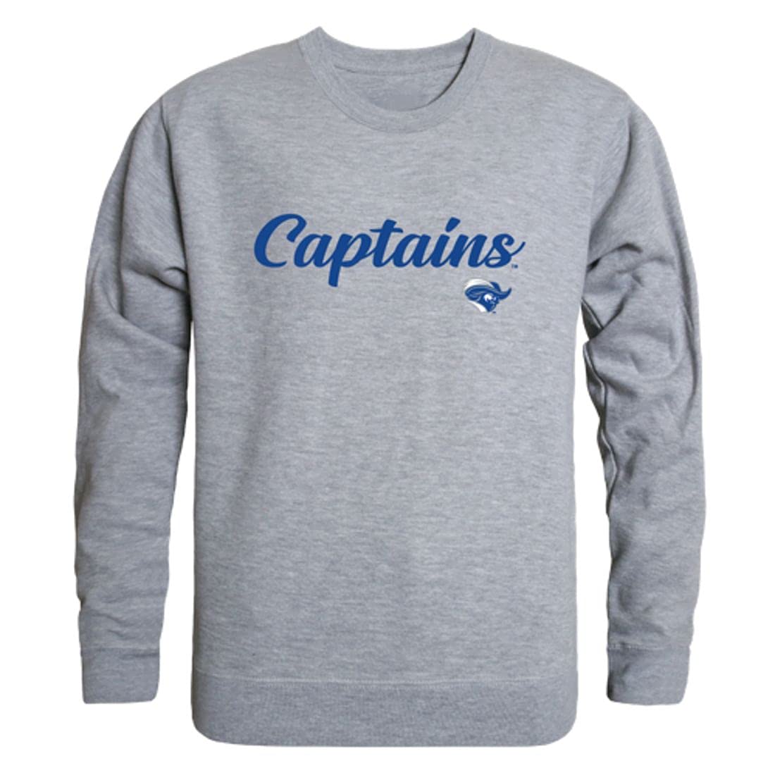 W RepublicCNU Christopher Newport University Captains Script Crewneck Pullover Sweatshirt Sweater