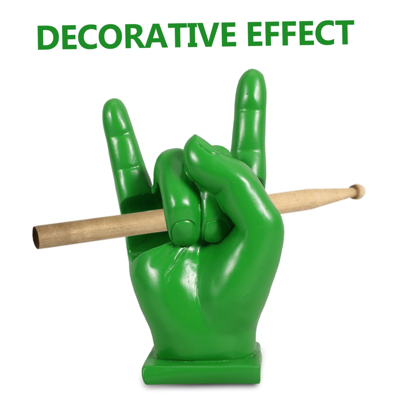 TOYANDONA 4stücke Drumstick Für Schlagzeuger Stabiler Wiederverwendbarer Drumstick Display Stand Aus Leichtem Harz Für Übungsräume Und Auftritte Elegantes Design