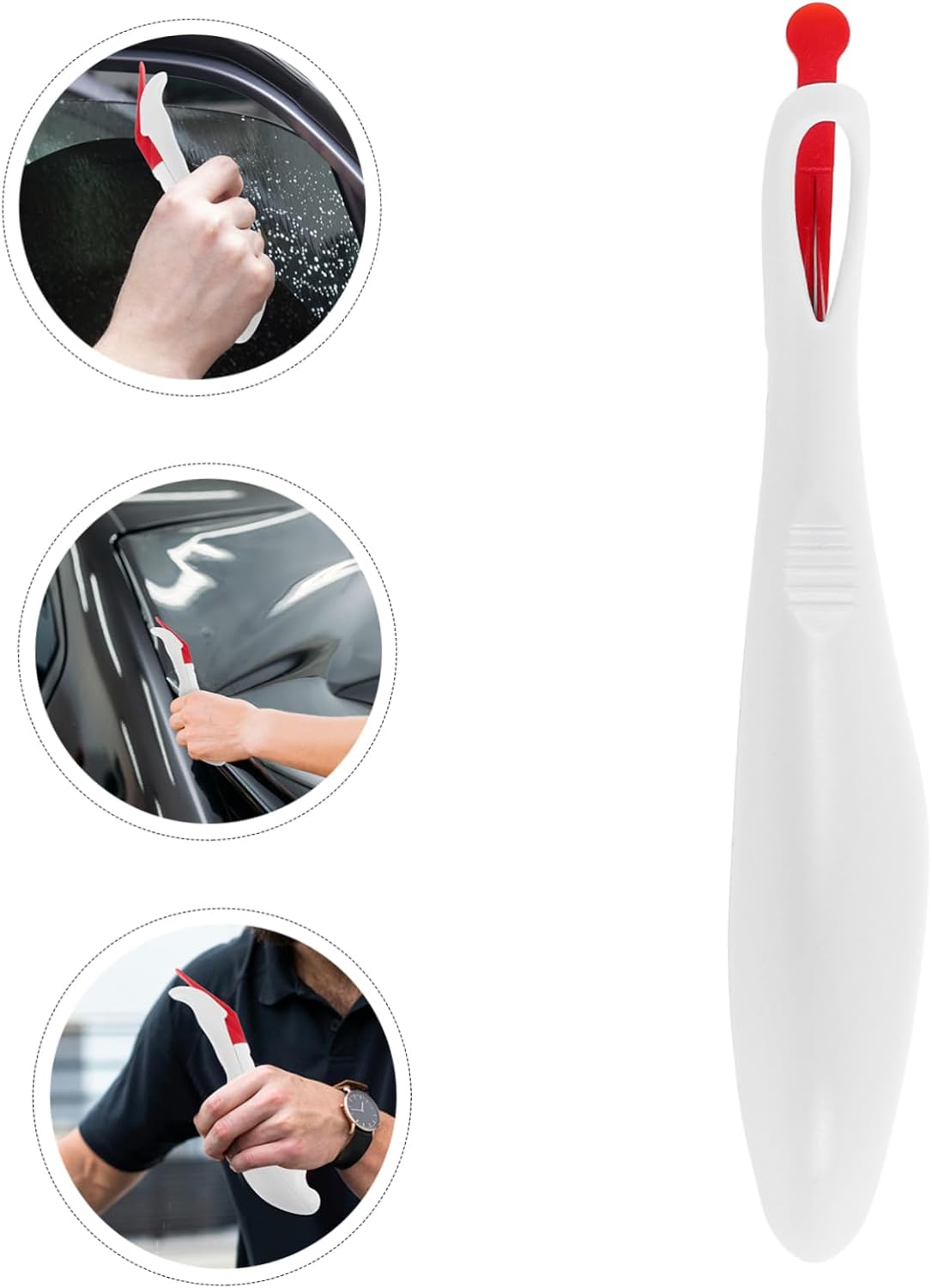 Zerodeko Ergonomic Car Film Tool Tinting Film Cutter Vinyl Wrap Knife Window Tint Kit for Automotive Craft Projects