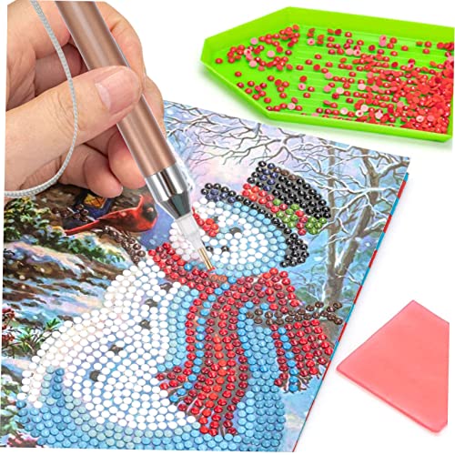 Stylo à point diamant LED Gadpiparty pour éviter la fatigue visuelle en peinture strass DIY - 5