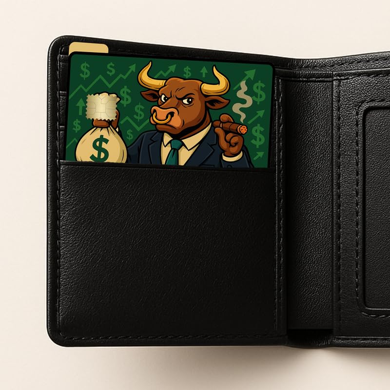 Custom Premium Waterproof Credit Card Skin with Debit Card Skin - Bank Ready Wrap - Removable Personalized Image Durable Credit Cards Sticker2