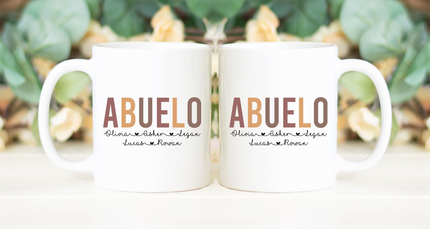 Amazon.com: Personalized Abuelo Coffee Mug - Father's Day Gift - Gift For  Abuelo From Grandkids - Abuelo Gift Idea - Gift For Abuelo - Grandkids  Names Mug - Custom Abuelo Mug - Abuelo Mug : Home & Kitchen