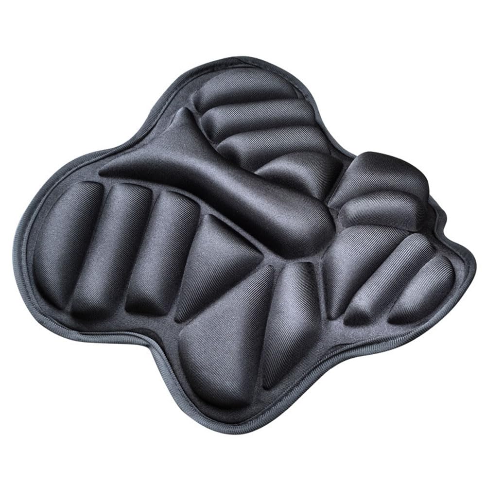 AAJUNp Motorbike Seat Cushion for BMW F 850 GS Rallye 2021-2024,3d Honeycomb Shock Absorption Breathable Gel Seat Pad,Pressure Relief Cool Seat Cover For Long Trips,Front seat