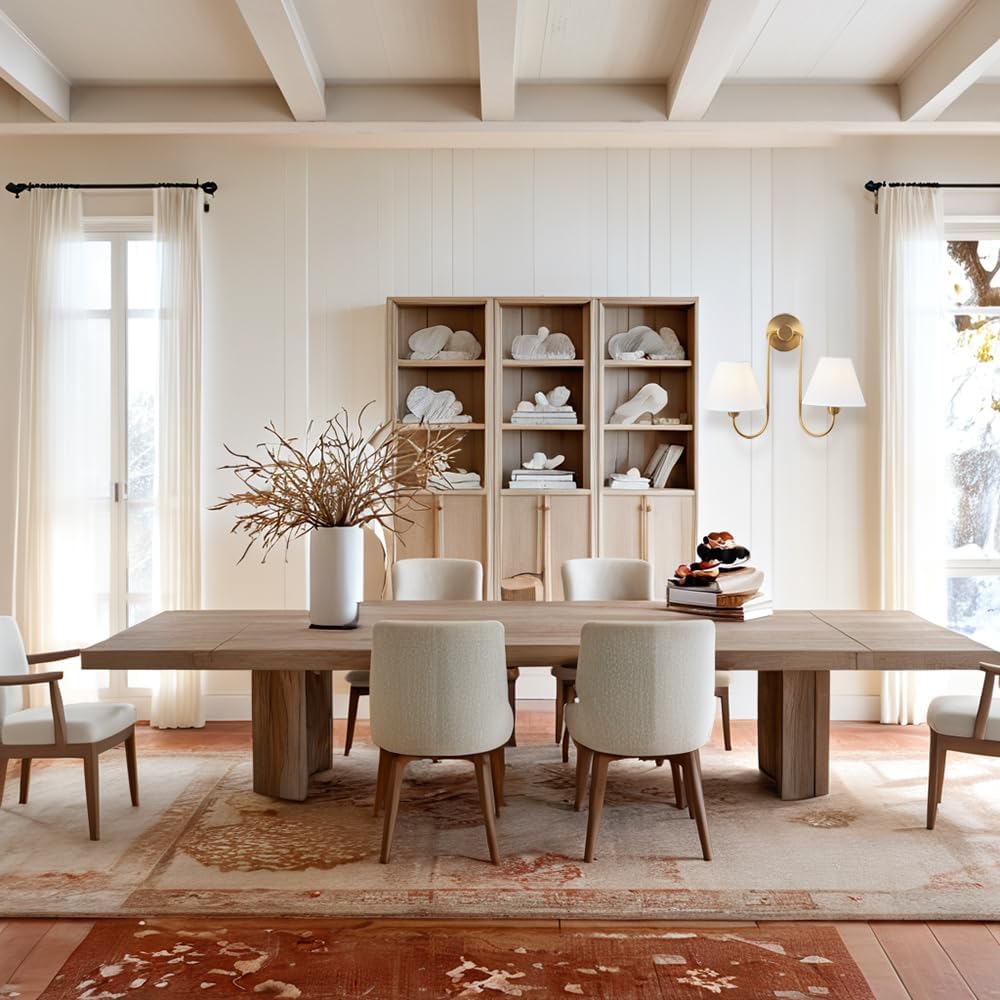 Vintage White Linen Double Wall Sconce, Retro Swoop Wall Lamp with Black Metal Pole, Gooseneck Light Fixture Design for Elegant Home Lighting, Bedroom