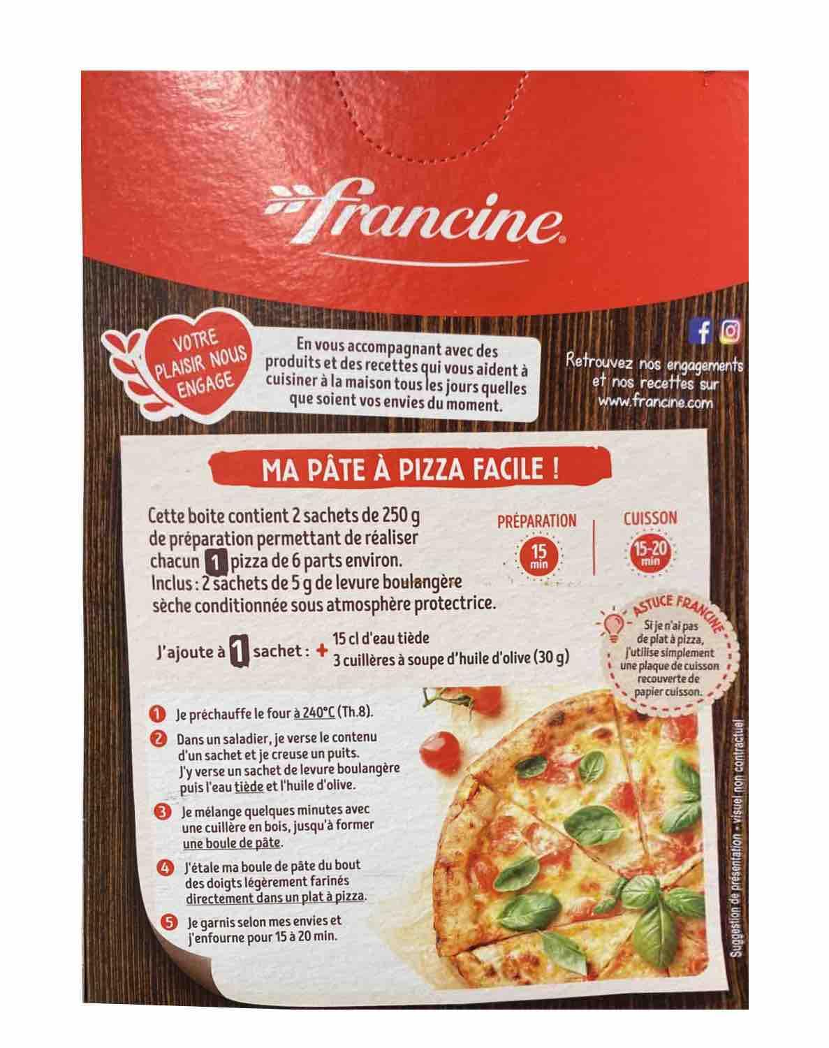Préparation de Pizza 510g/Boite - Offres de 1, 2, 3 et 4 Boites - Livraison Gratuite France (4 boites)