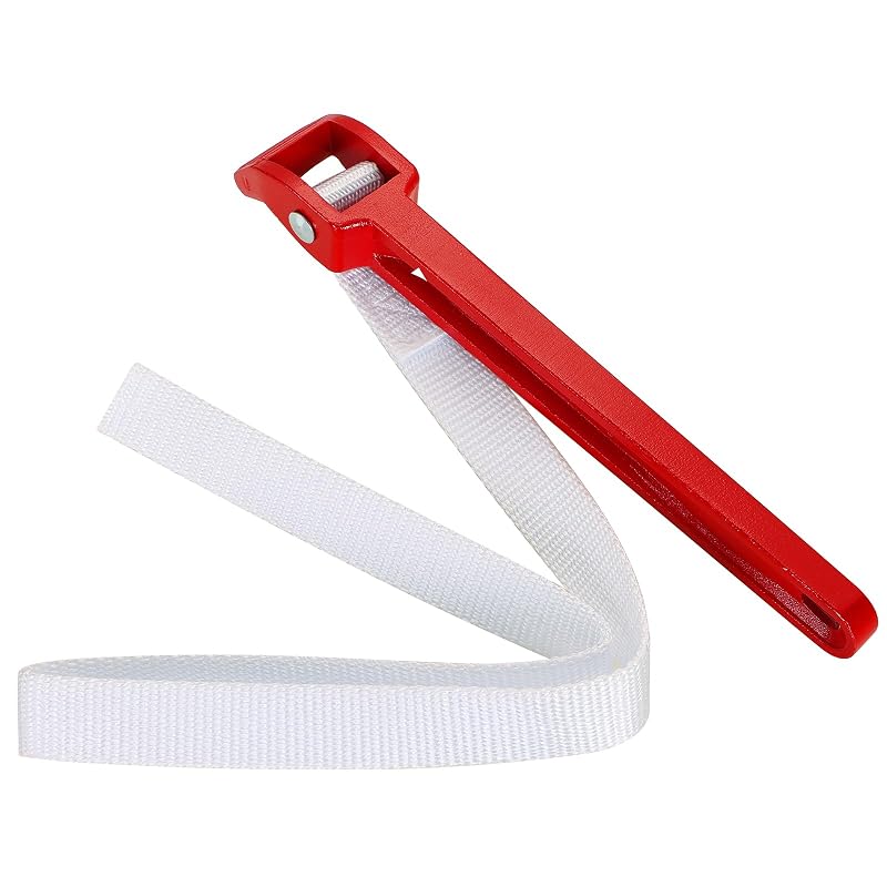 Chave de cinta ajustável para tubos e filtros DASBET, 30 cm, cinta de nylon de 86,4 cm, ZTC-1115-3