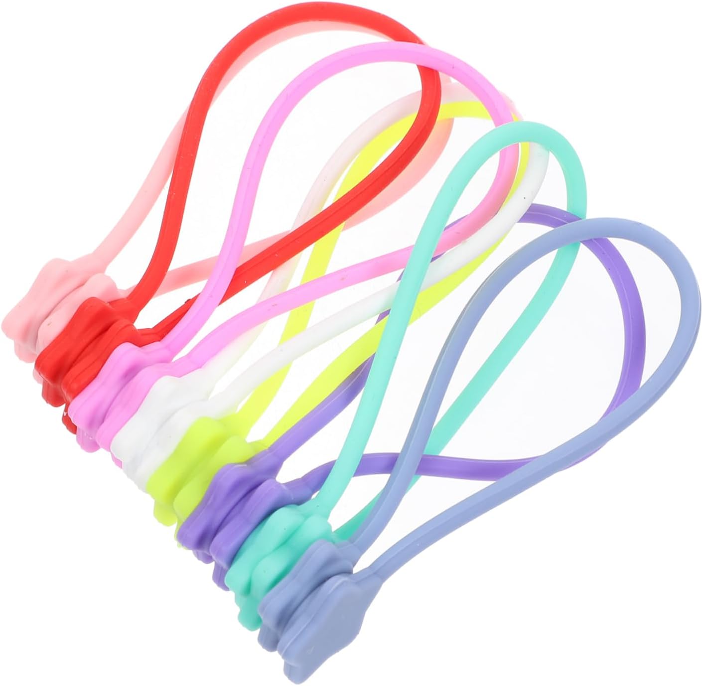 Veemoon 24pcs Wire Binding Cable Tie Cable Management Ties