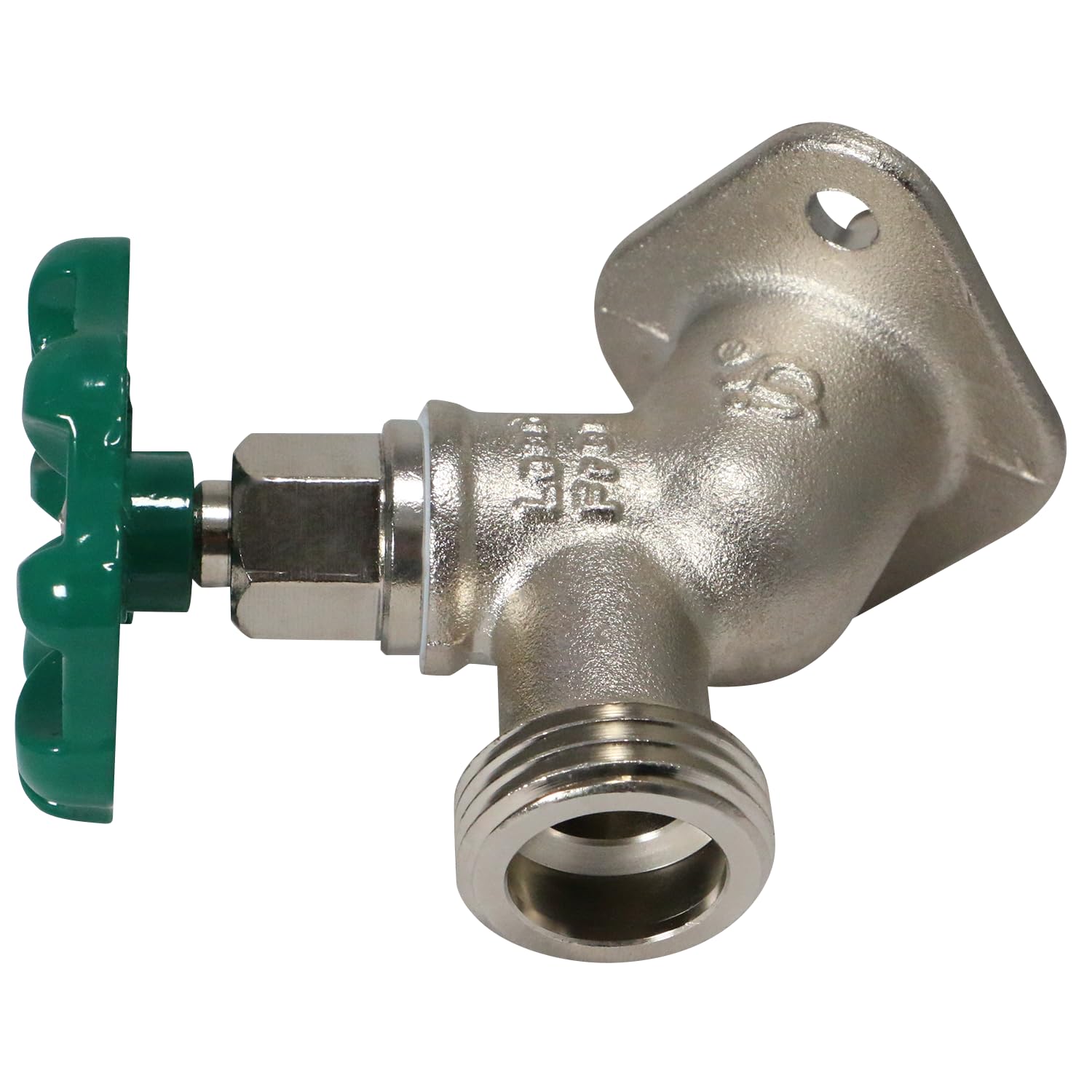 XFITTING 1/2 Zoll Pex X 3/4 GHT Schlauchverbinder Sillcocks, GHT (Gartenschlauchgewinde), zur Verwendung mit Wasser oder Öl, Crimpverschraubungen, Messing, Pex B, 10 Stück
