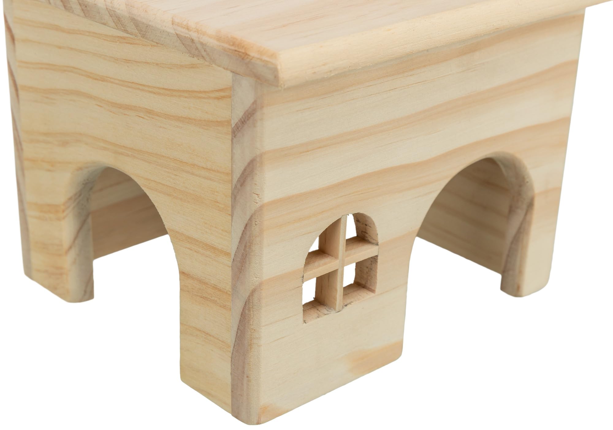 TRIXIE - Casa in Legno per criceti, 15 x 12 x 15 cm