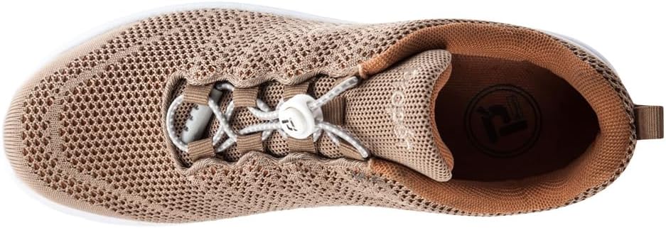 Propét Women's Travel Walker Evo Sneaker, Taupe/Sienna, 6.5 - Image 7