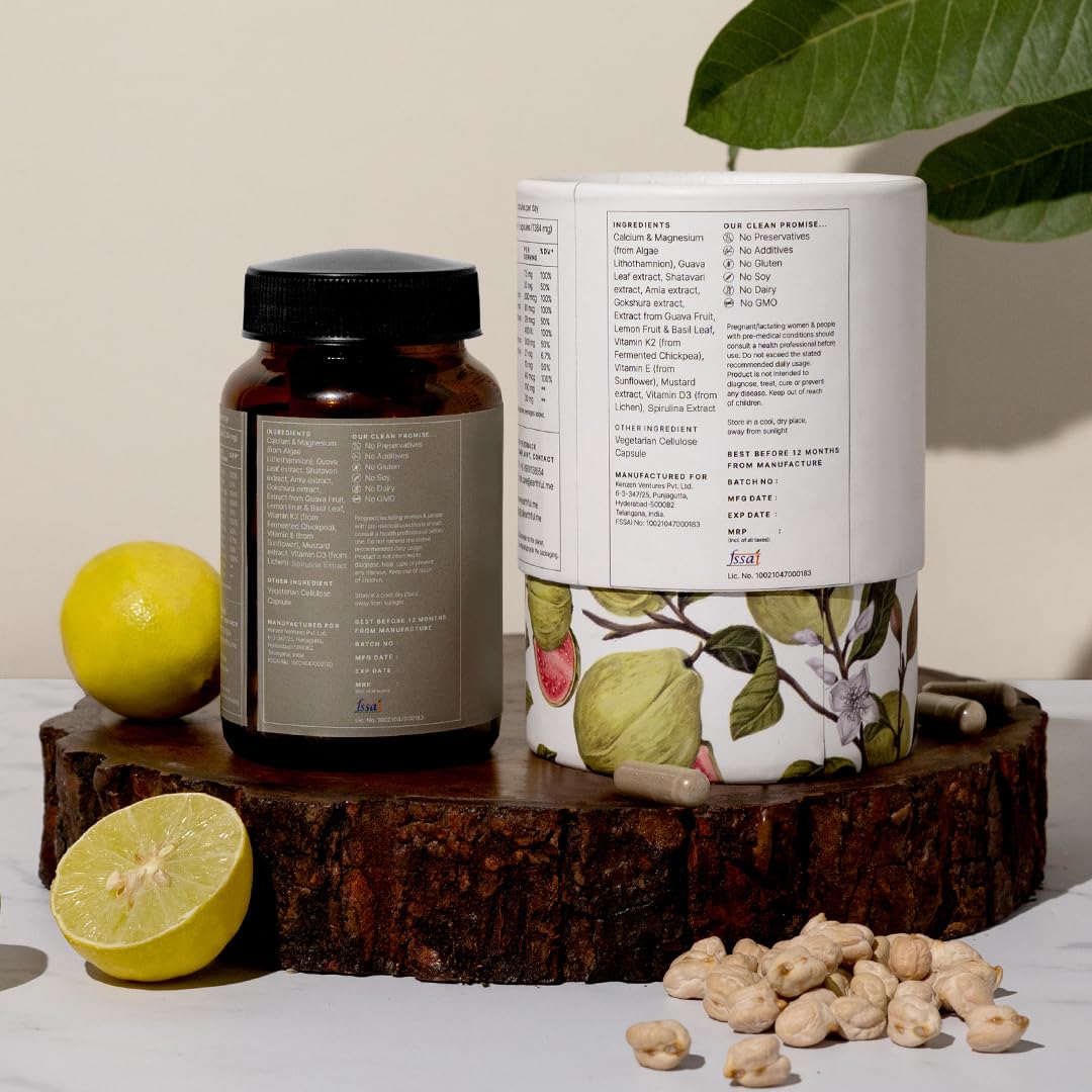 Earthful Multivitamin for Women 40+, 50+, Nearing Menopause | Improved Immunity, Hormonal Health, Skin, Hair & Bone Health | 100% Natural and Plant Based with 12 Vital Vitamins, Herbs | 60 Capsules Earthful Multivitamin for Women 40+, 50+, Nearing Menopause | Improved Immunity, Hormonal Health, Skin, Hair & Bone Health | 100% Natural and Plant Based with 12 Vital Vitamins, Herbs | 60 Capsules