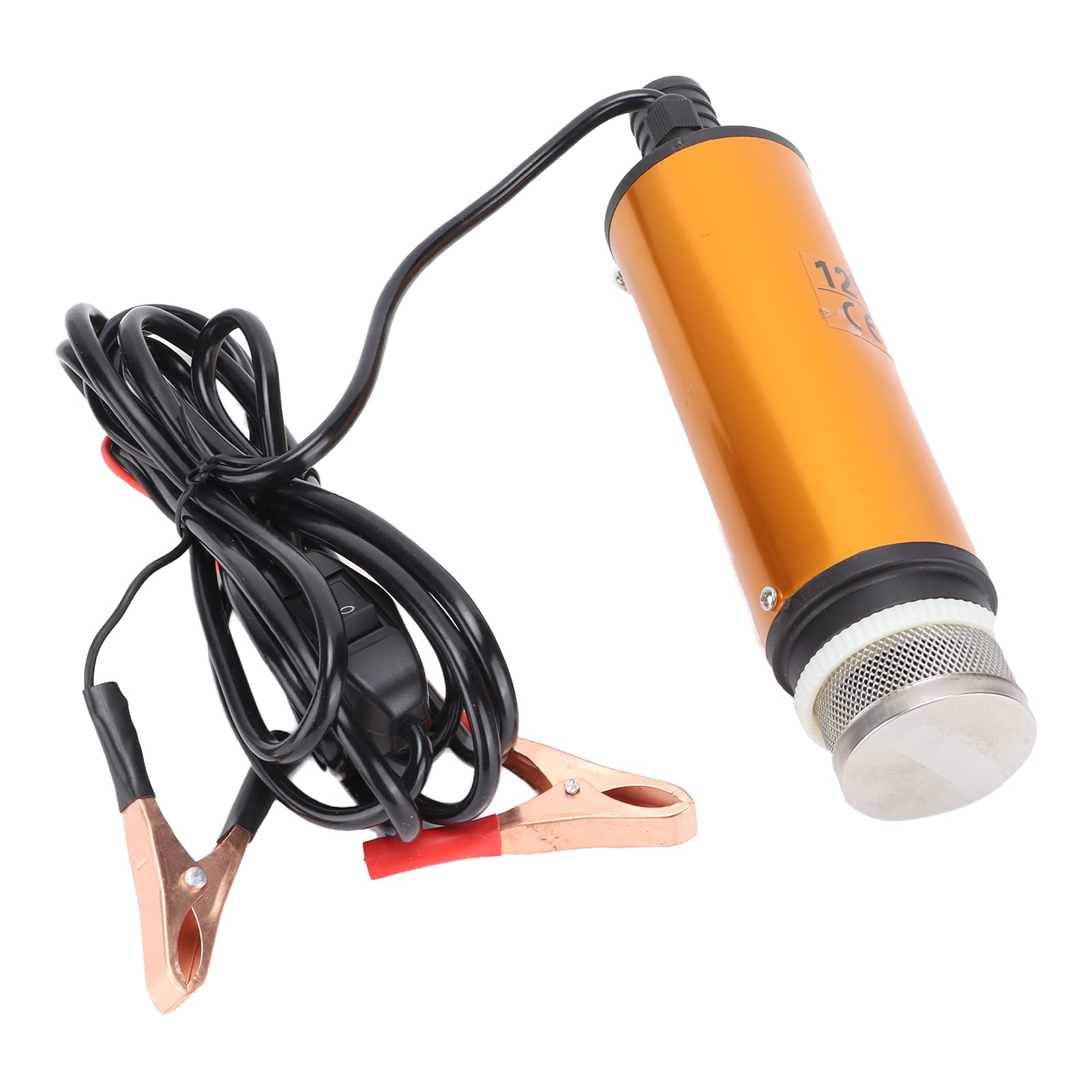 Tbest Bomba Sumergible eléctrica, DC Bomba Sumergible eléctrica portátil Mini 12V 51mm DC 30L / Min para Agua de Queroseno