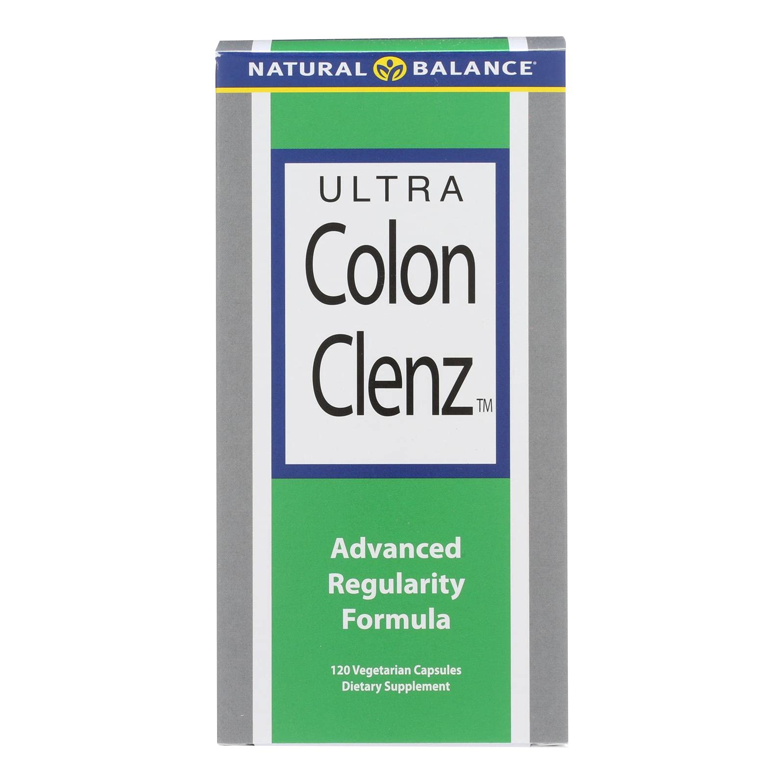 Natural Balance Ultra Colon Clenz - 120 Vegetarian Capsules, 3 pack