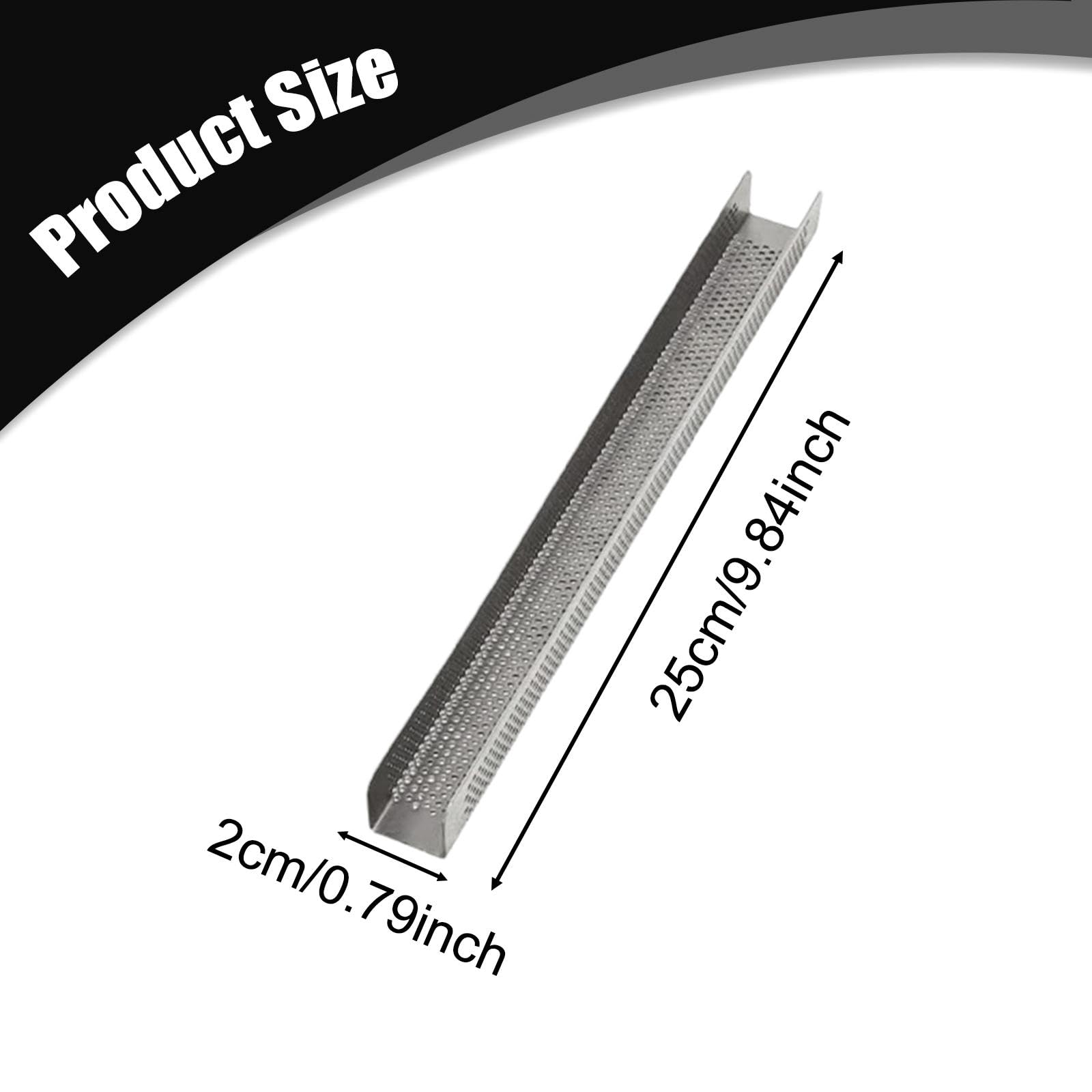 Stampo per Biscotti Antiaderente in Acciaio Inox a Forma di Teglia per Torta Perforata a Forma di Pasta, Resistente E Adatto, 25 Cm X 2 Cm X 2 Cm