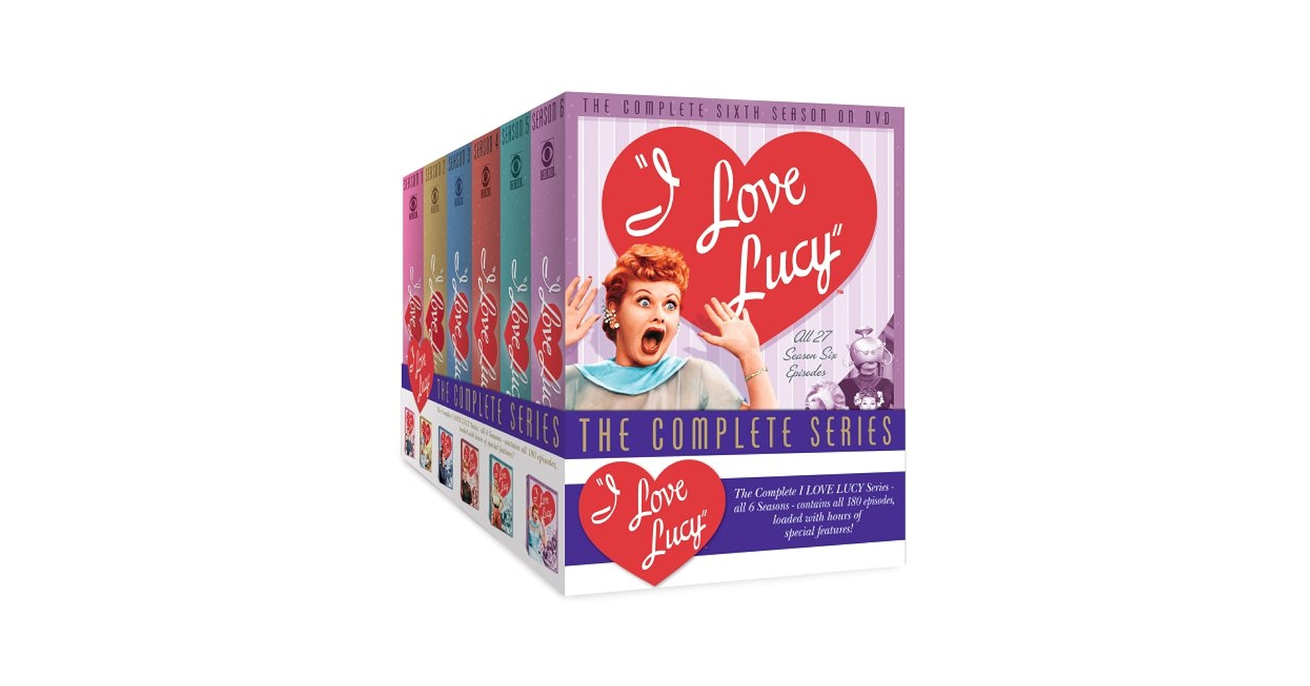 I love Lucy DVD SEASON1 ボックス日本語吹替　 6巻 I love Lucy DVD SEASON1 ボックス日本語吹替 6巻 - メルカリ