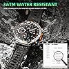 GPS Smartwatch Militare Uomo Impermeabile 3ATM con Torcia LED Bussola, 1,45" HD Rugged Smartwatch Orologio con Chiamate Bluetooth, Fitness Watch con Cardiaca SpO2 Notifiche WhatsApp per Android iOS
