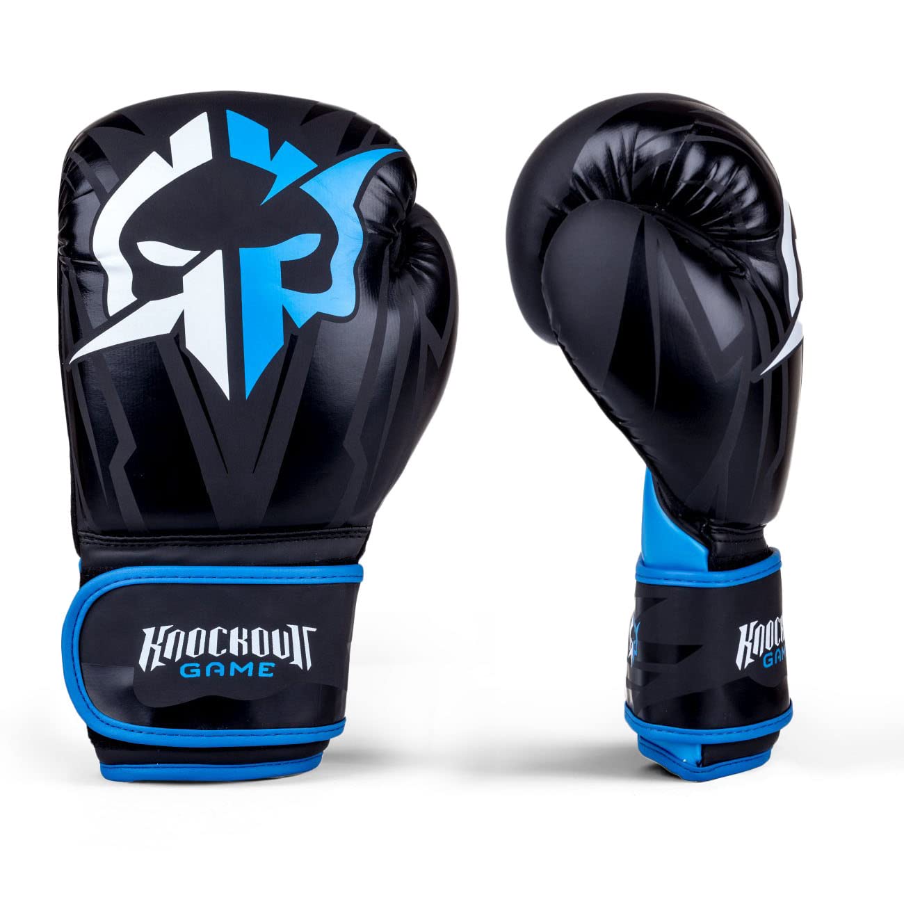 Ground Game Boxhandschuhe 12 oz | Logo 2.0 | Kunstleder Männer Damen | Kampfsport Boxen Kickboxen Muay Thai Boxing Gloves