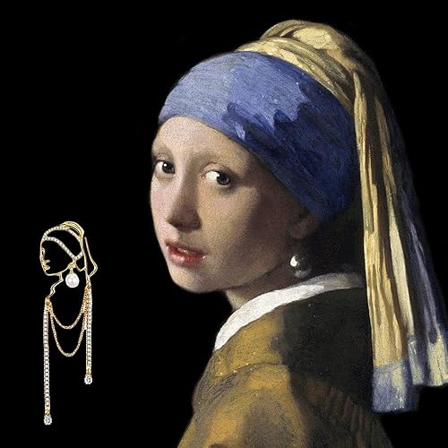 Miniatura 7 de Pendientes de perlas con borlas para mujer, aspecto dorado de niña con perlas, diseño único de moda, Zinc, Perla