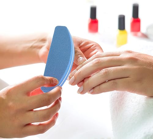 Miniatura 7 de Kit de 80 pulidores de uñas mini, bloques de pulido de grano 100180, limas de uñas pequeñas para uñas acrílicas y naturales