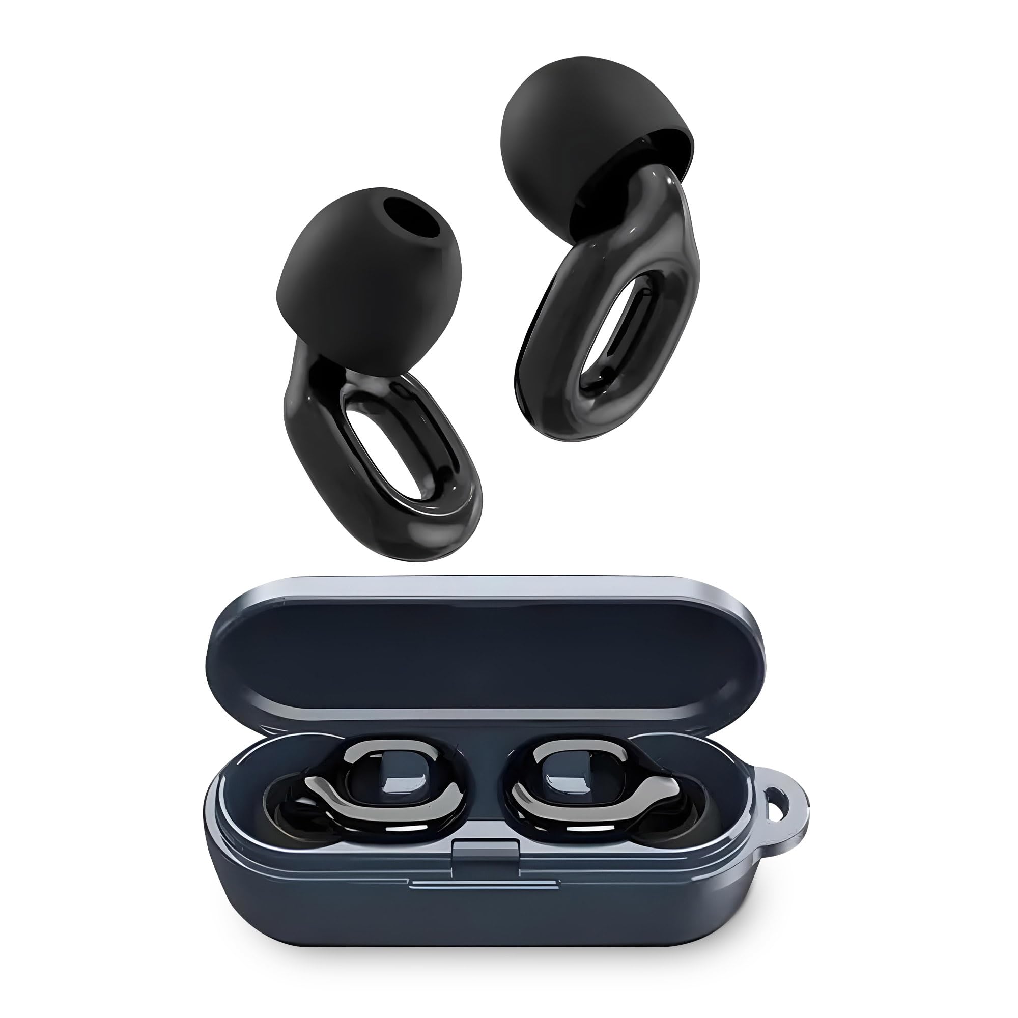 Bouchons D’Oreille 35dB Anti-Bruit Réutilisables - 7 Tailles, Silicone, Avec Étui - Sommeil, Travail, Concerts