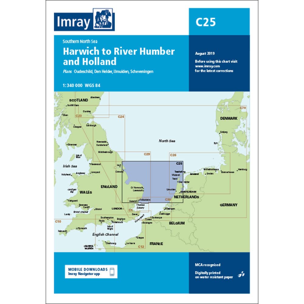C25 Harwich To River Humber & Holland