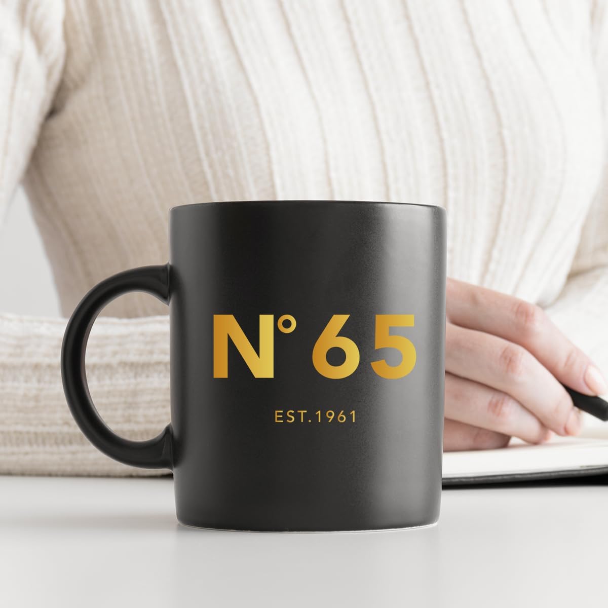 65th Birthday Bifts For Men Women,65 Year Old Birthday Gifts for Women Men,65th Birthday Gifts Women men Dad Sister Best Friends, Birthday Presents Coffee Mug Black - Image 6