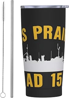 Uss prairie ad 15 Stainless Steel Vacuum Insulated Tumbler With Straw Insulated Water Coffee Tumbler Cup