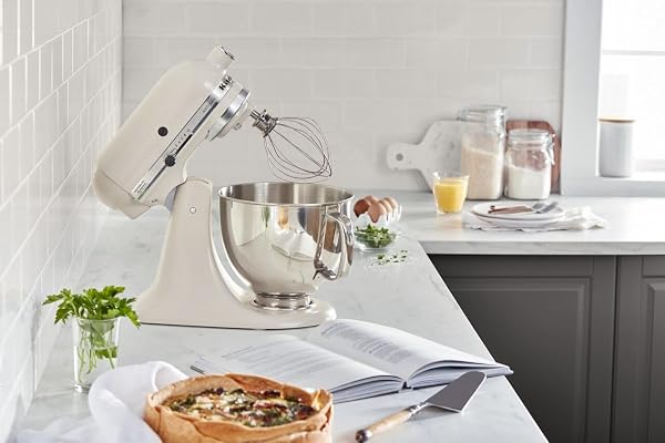 KitchenAid Artisan Series 5 Quart Tilt Head Stand Mixer with Pouring Shield KSM150PS, Milkshake - 5