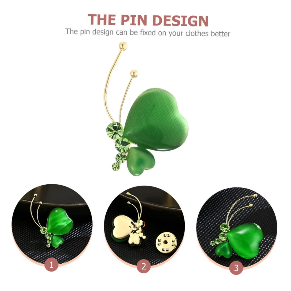 5piezas Broche De Decorativo Para Mujeres Pin Elegante y Accesorio Para Ropa Bufandas y Sombreros Para Ocasiones Especiales
