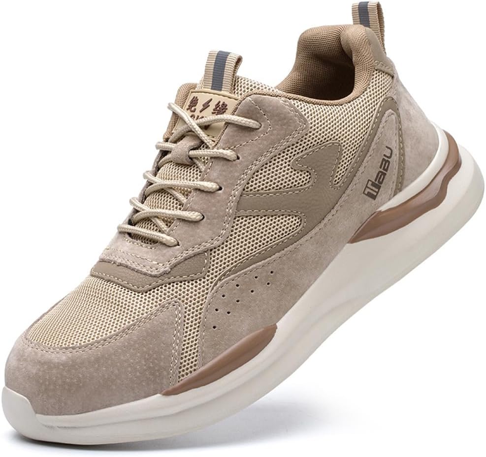 [青欣] 安全靴 メンズ 作業靴 ワークシューズ セーフティーシューズ あんぜん靴 スニーカー 強化先芯 釘踏み抜き防止 滑り止め